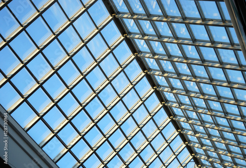 Background glass roof