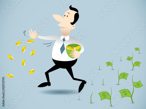 Does coin sow will reap banknotes