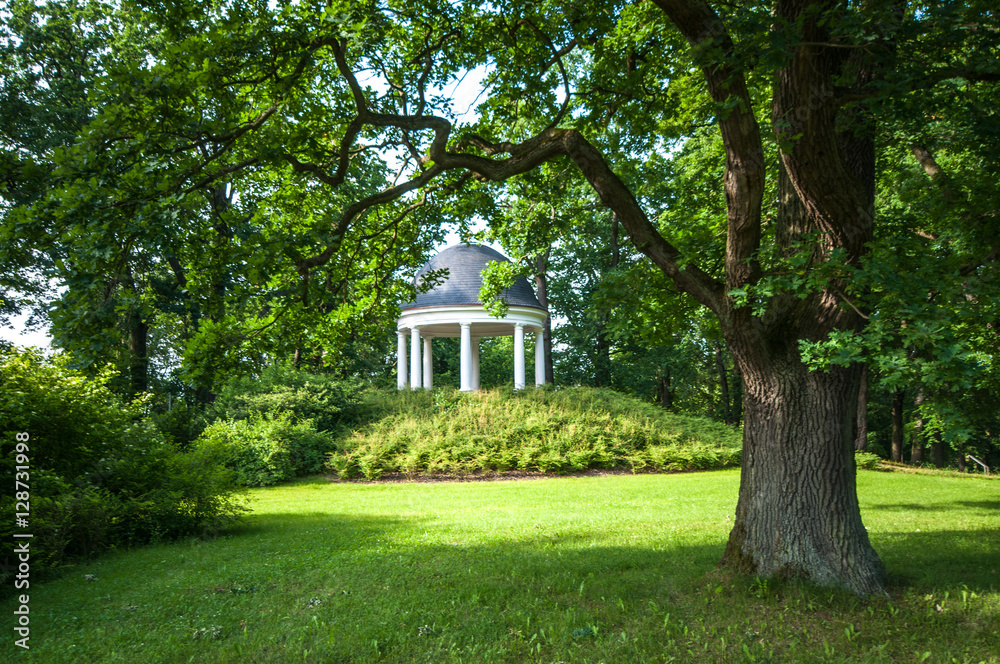 Schwerin, Park with youth Temple