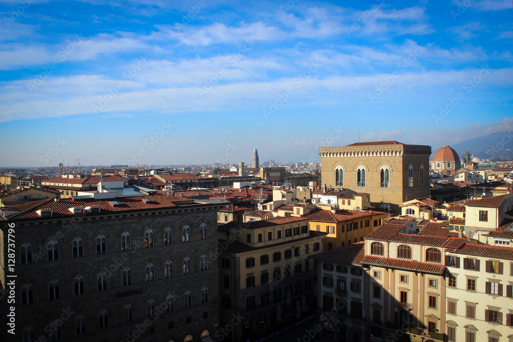 Florence urban panorama, Italy