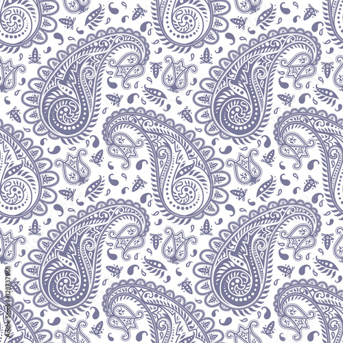 seamless paisley pattern