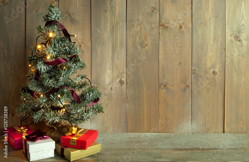 Christmas tree background