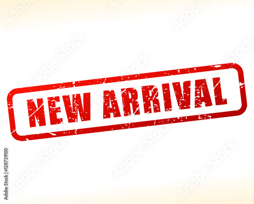 new arrival stamp