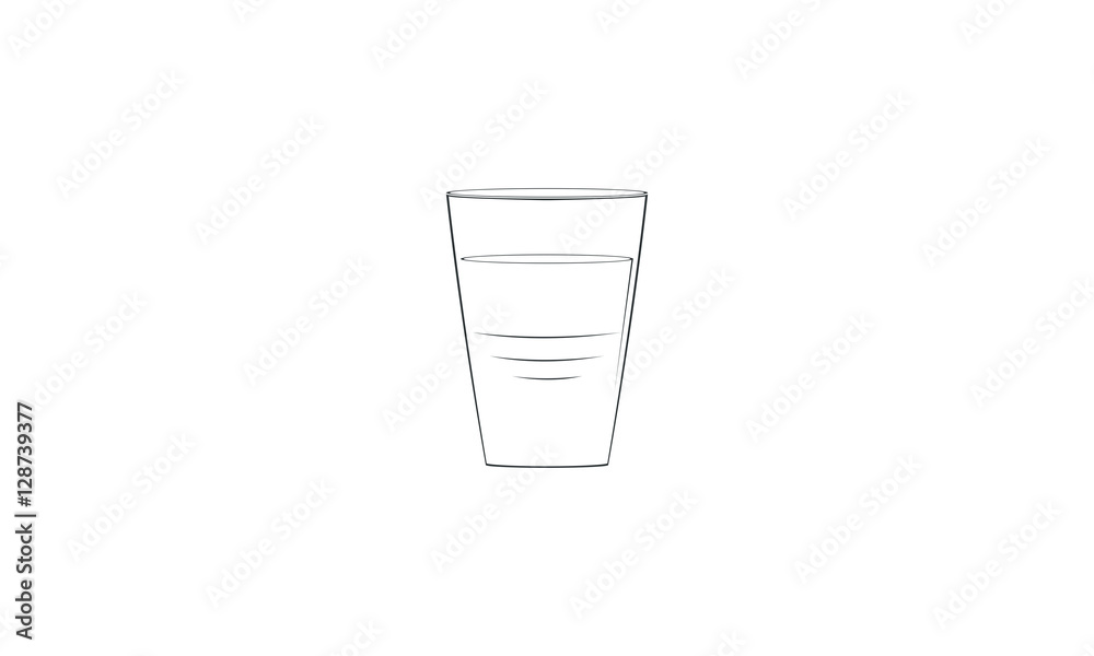 water in the glass vector water in the glass vector