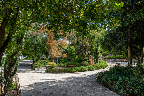 Gartenanlage in Kroatien