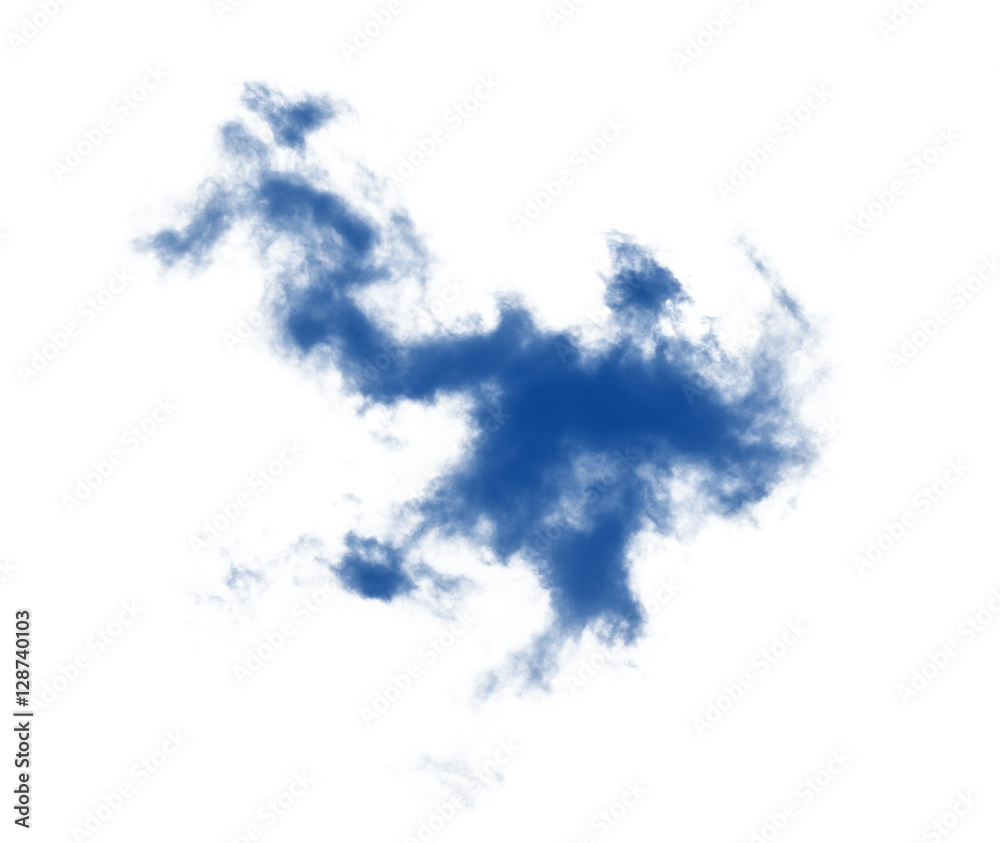 blue couds on white background blue couds on white background