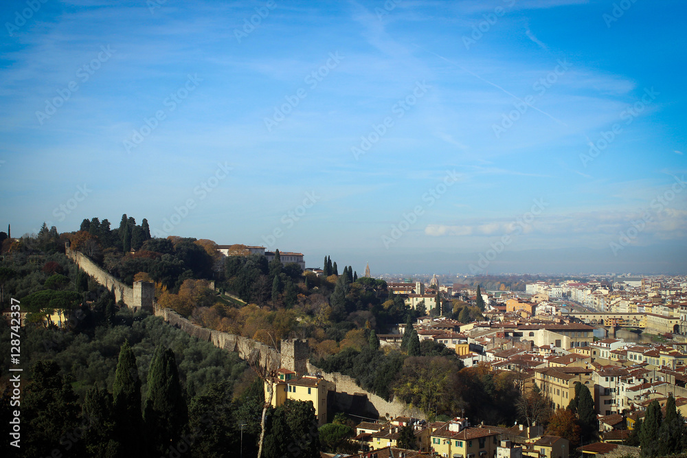 City of Florence landscapes, Italy