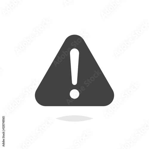 Exclamation mark icon vector