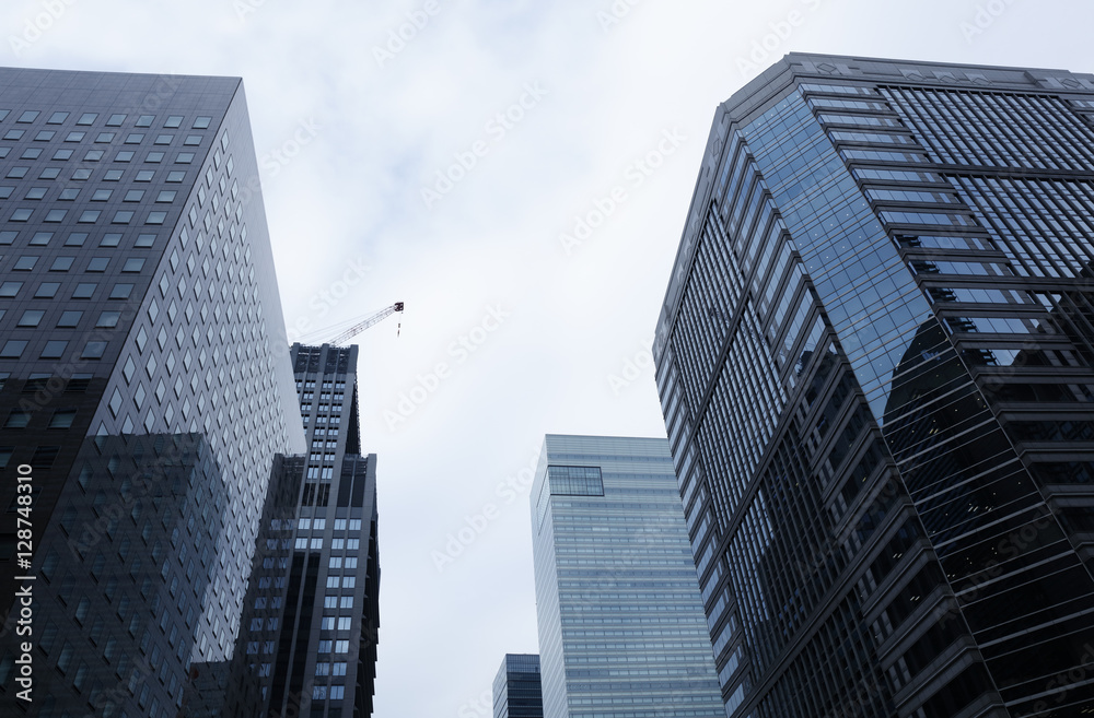 Marunouchi Business District in Tokyo, Japan