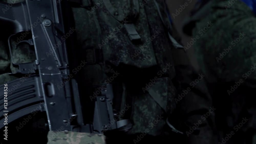 military in the forest perform a task military in the forest perform a task