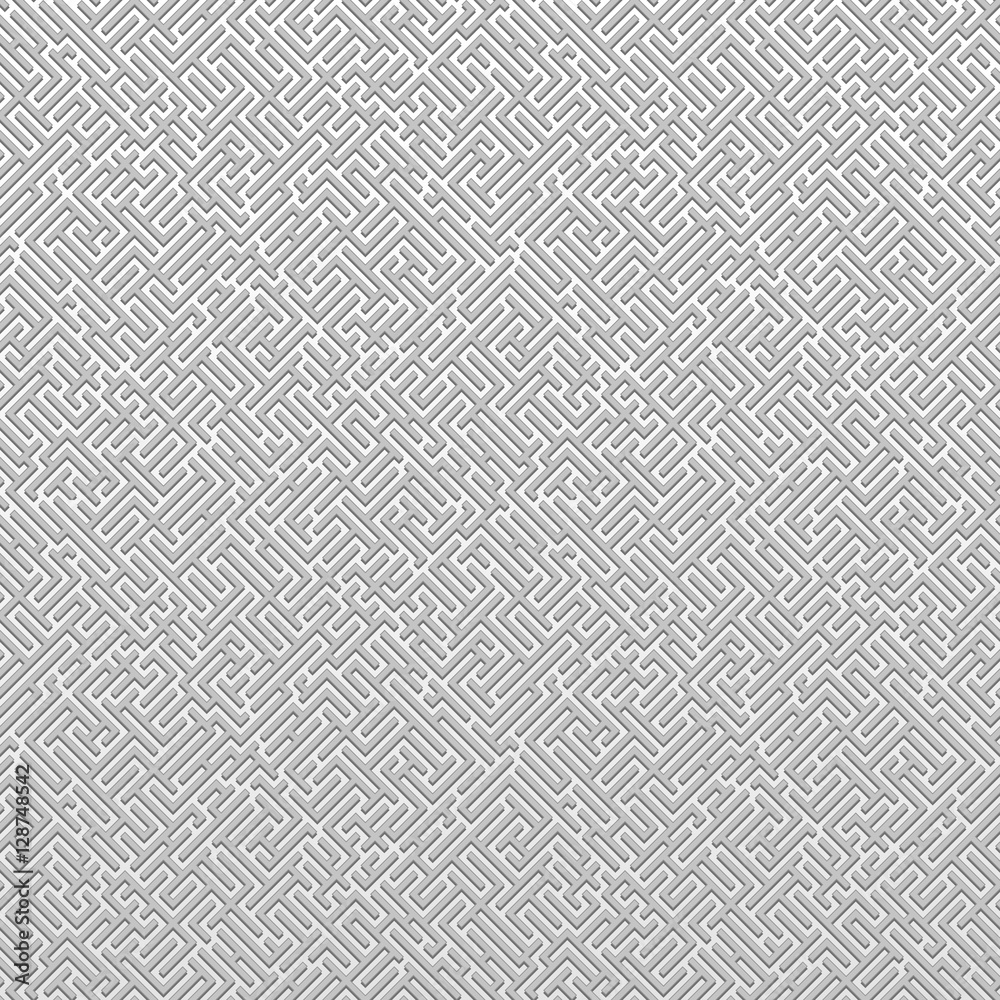 Abstract seamless pattern, maze Abstract seamless pattern, maze