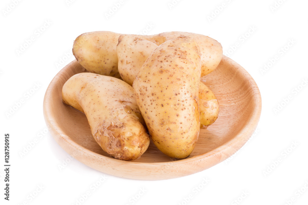 Potato isolated on white background. Potato isolated on white background.