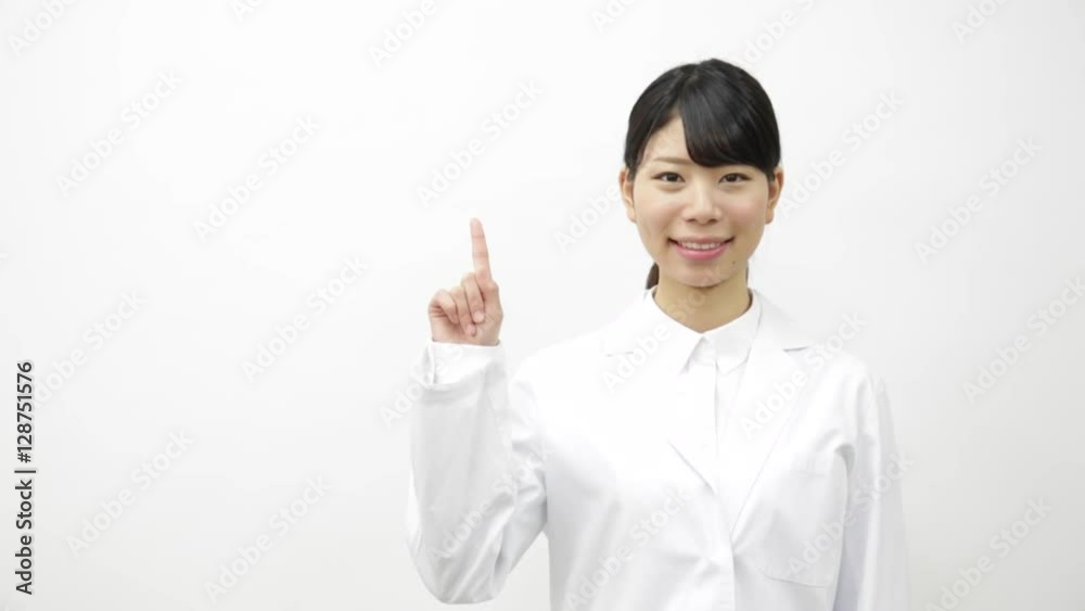 白衣 女性 白衣 女性