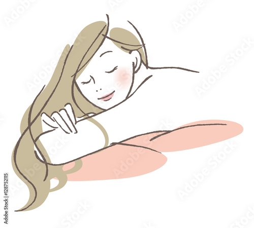 うつぶせ　女性