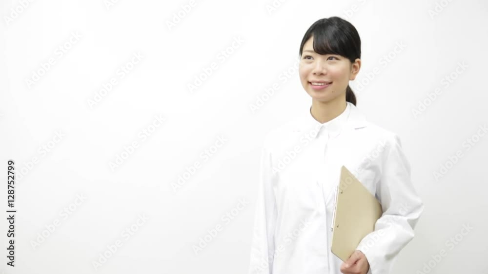 白衣 女性 白衣 女性