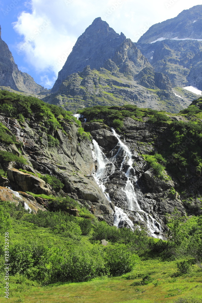 Obersee Wasserfall bei Kröntenhütte