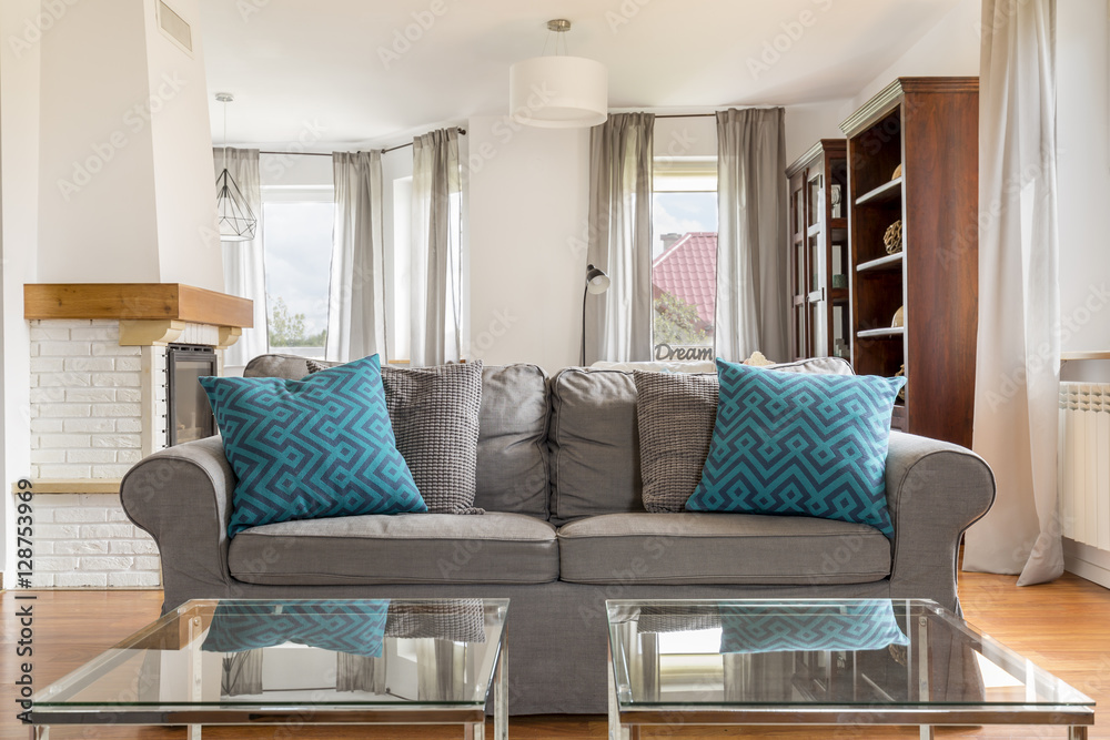 Fototapeta premium Inviting living room