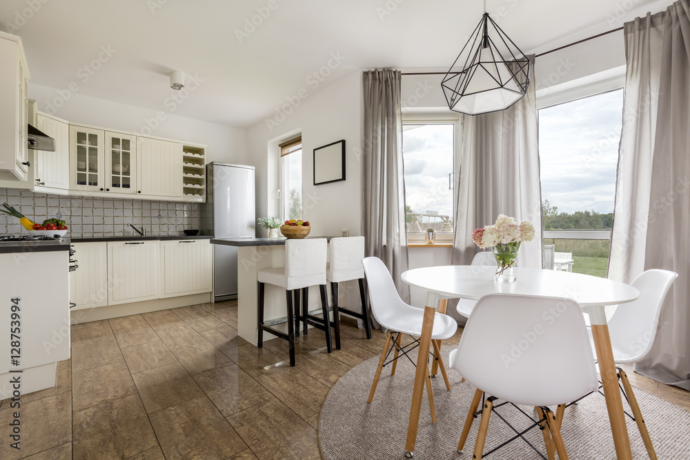 Fototapeta premium Kitchen in a modern house