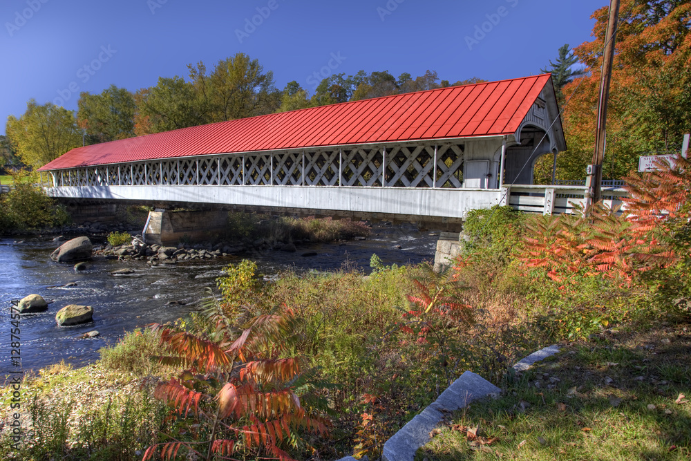 Fototapeta premium Ashuelot Covered Bridge in New Hampshire