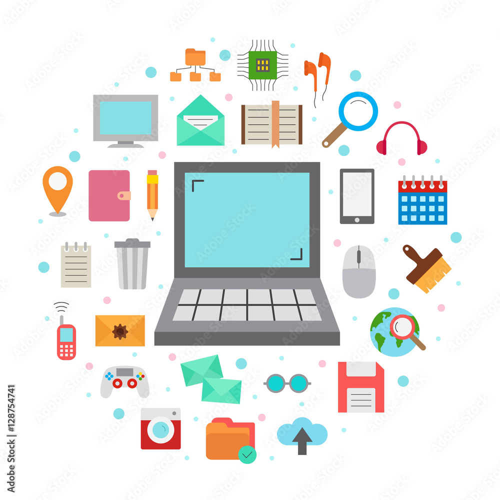 Internet art icons Internet art icons