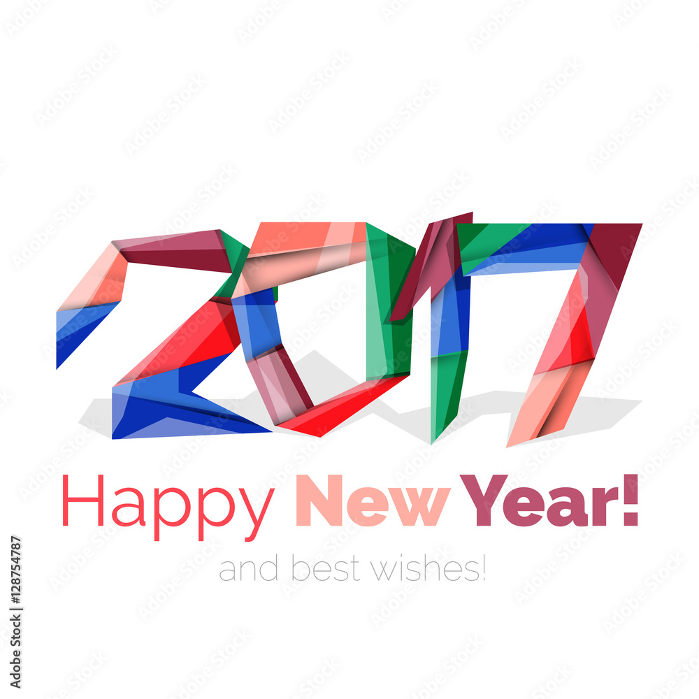 Fototapeta premium New Year and Christmas holiday elements