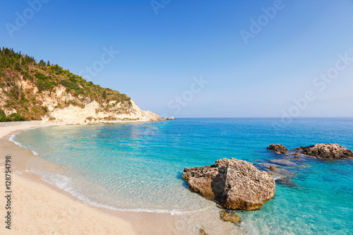 Fototapeta Naklejka Na Ścianę i Meble -  Agios Nikitas in Lefkada, Greece