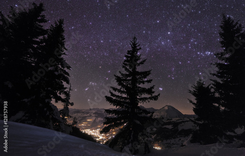 Starry Sky in the Alps