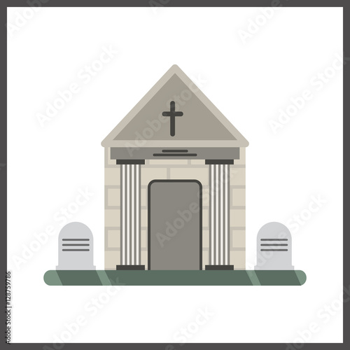 Crypt and cemetery