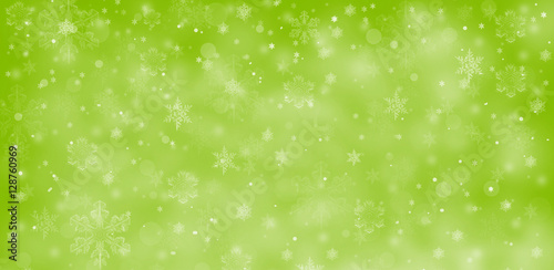 Snowy Christmas Background