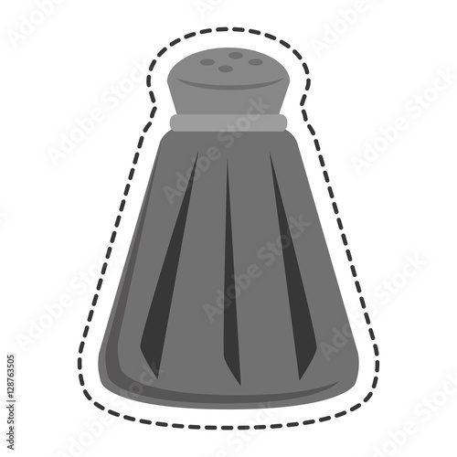 salt ingredient isolated icon vector illustration design