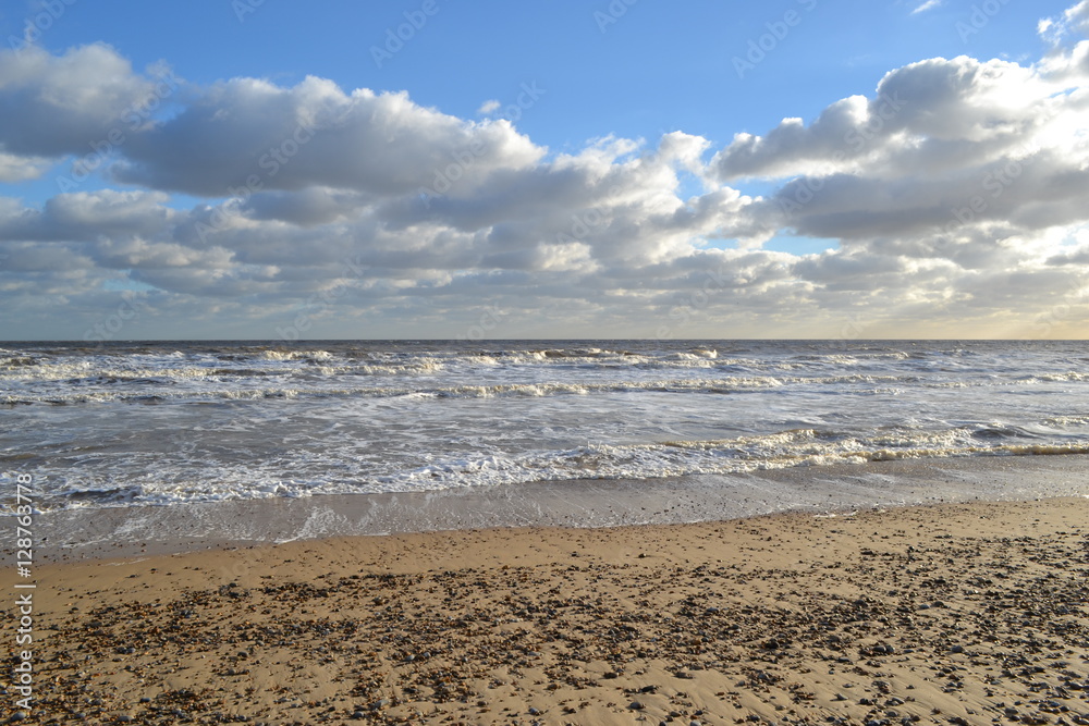 beach waves sand sky beach waves sand sky