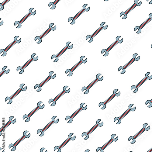 wrench tool isolated icon vector illustration design © Gstudio
