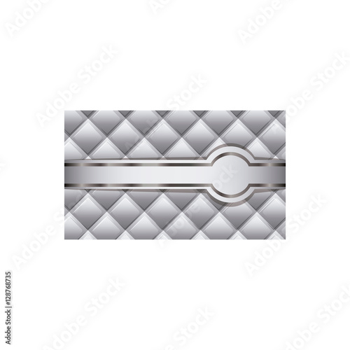 Vip card icon. Pass exclusive luxury club and member theme. Isolated design. Vector illustration