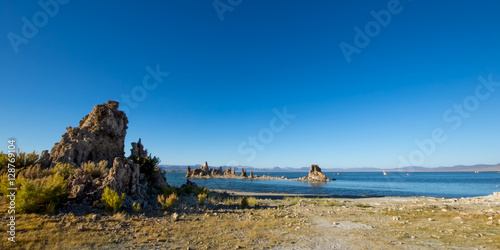 Natural Rock Formation at Mono Lake, Eastern Sierra, California,