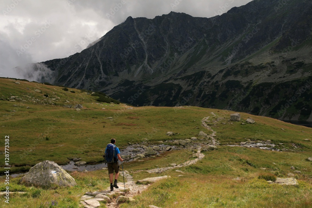 idyllischer Wanderweg in der Hohen Tatra