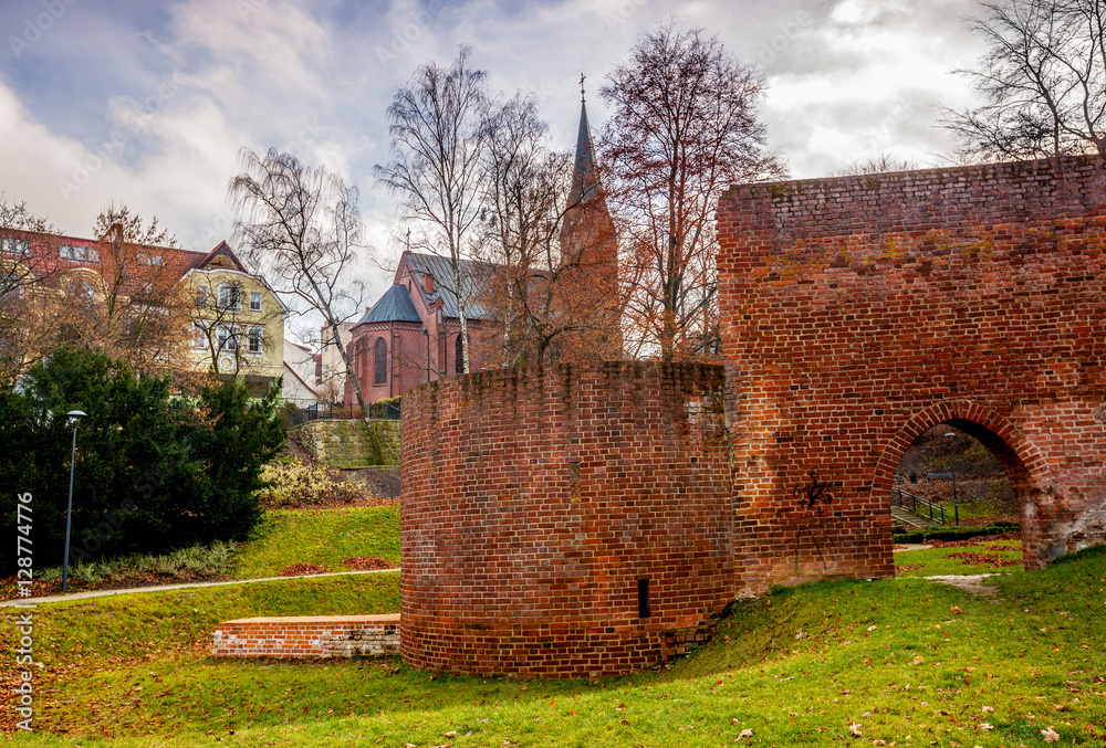 Fototapeta premium jesień w Olsztynie