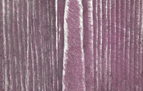Wood texture. Lining boards wall. Wooden background pattern. Showing growth rings. purple  pink color