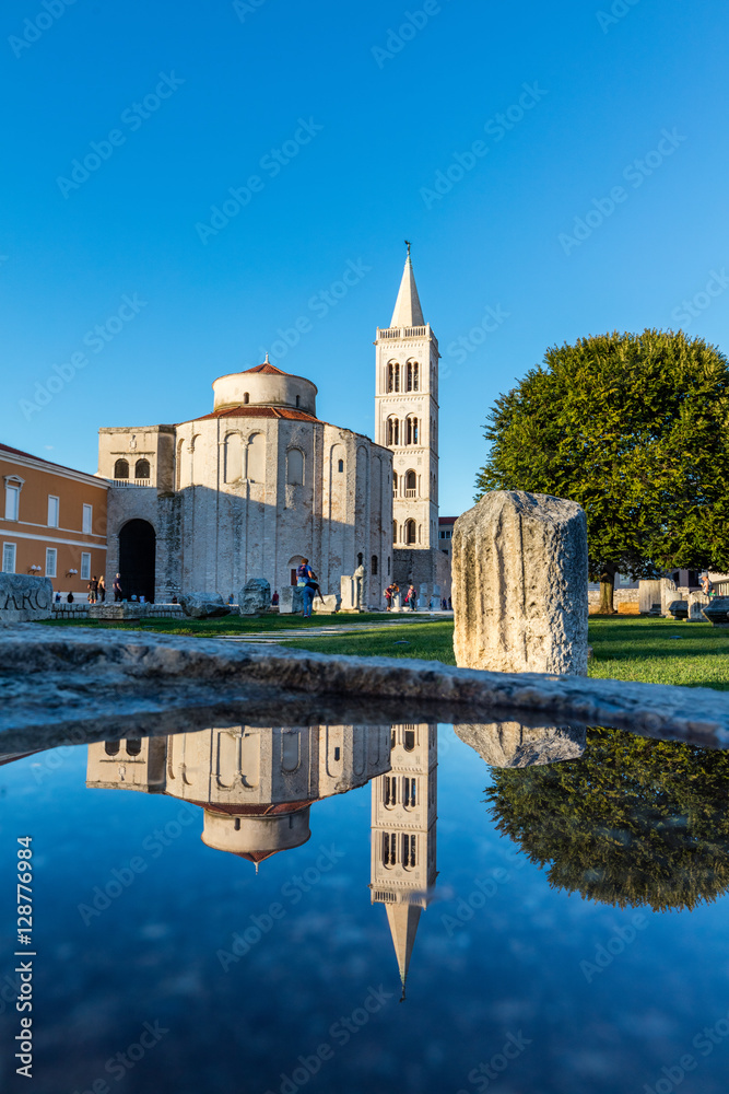 Fototapeta premium Donatuskirche in Zadar