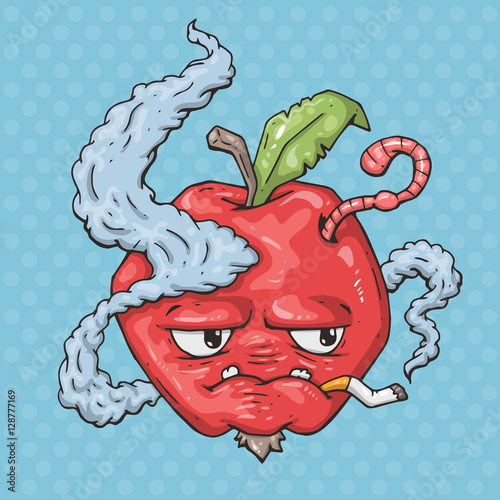 worm-eaten apple smokes