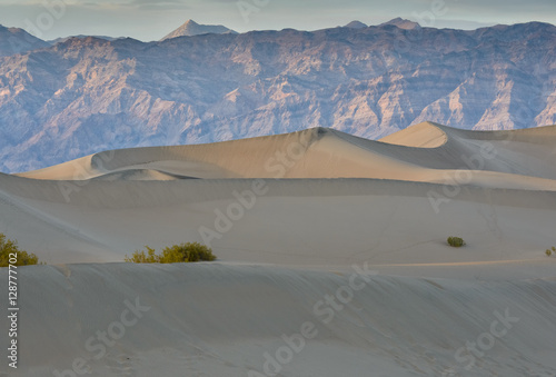 Dunes with Mountains