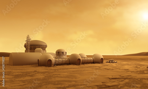 Foto Base on Mars