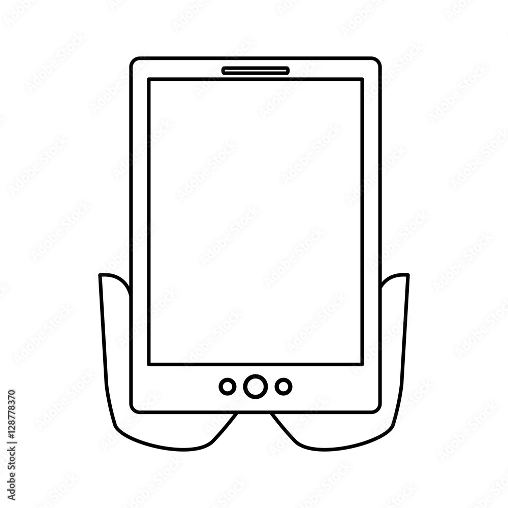 Tablet icon. Device gadget technology and electronic theme. Isolated design. Vector illustration Tablet icon. Device gadget technology and electronic theme. Isolated design. Vector illustration