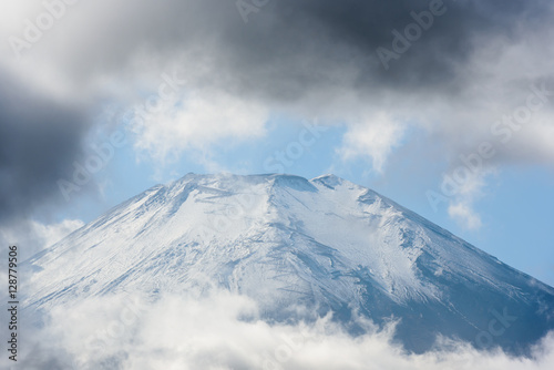 view of mountain with Mt. Fuji in autumn season . Mountain Mt. F © iStocker