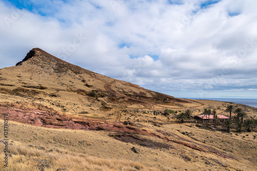 Hiking trail, Panorama Ponta de Sao Lourenco, Madeira, Portugal, Europe