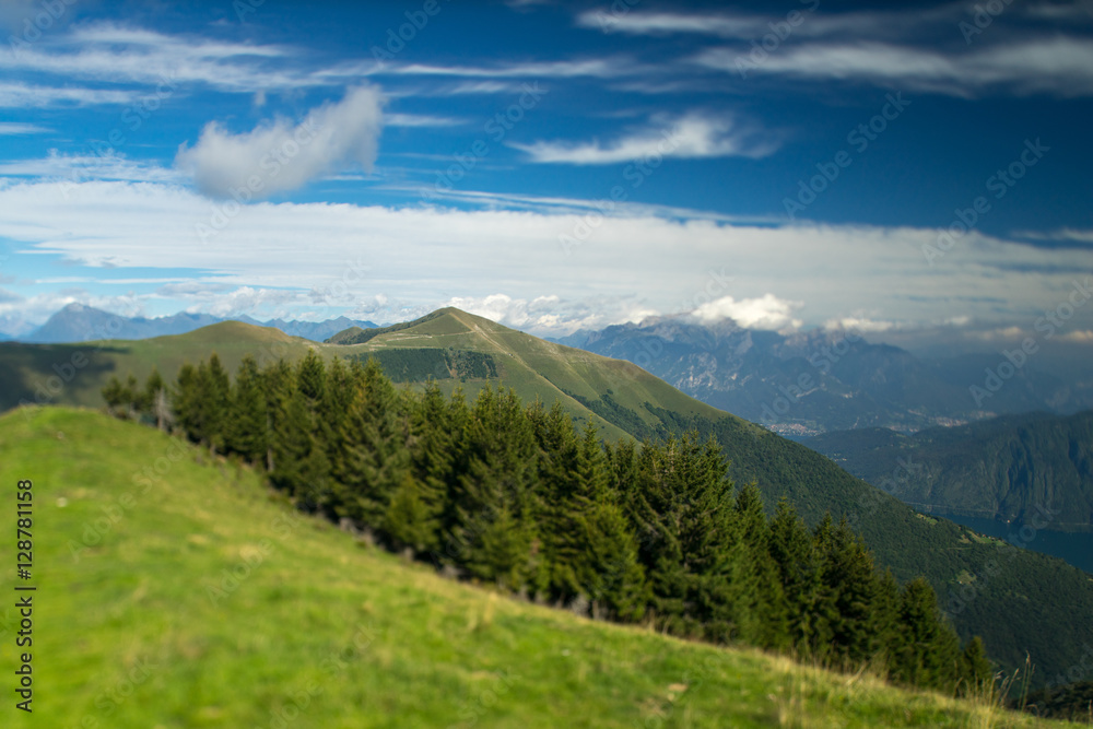 Mountains landscape in Italy. Region of Como lake. Mountains landscape in Italy. Region of Como lake.