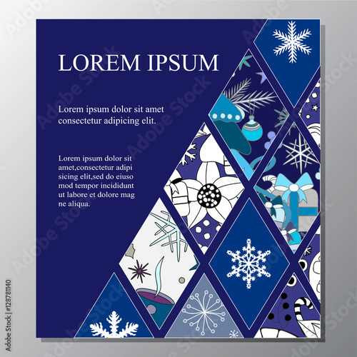 stock vector background. template for card, cover, poster.  dood