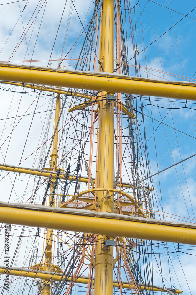 Obraz premium the ships mast