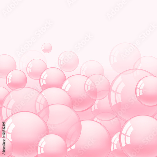 background with bubble gum