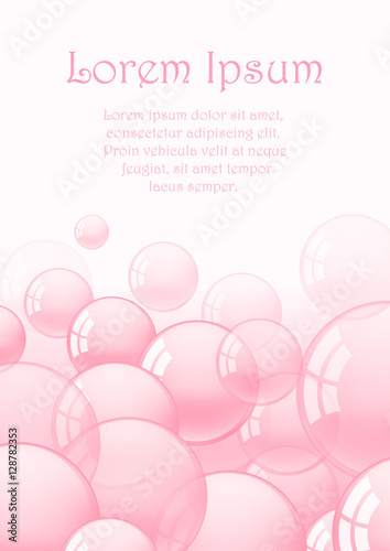background with bubble gum