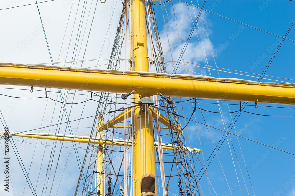 Obraz premium the ships mast